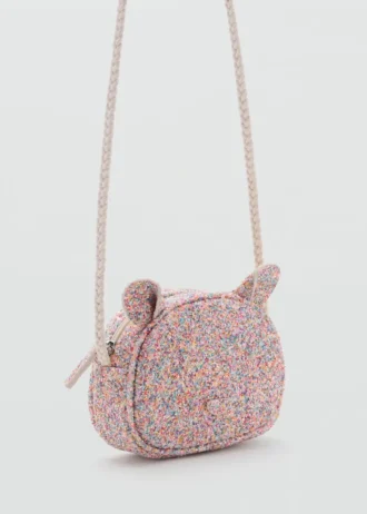 Ohrentasche mit Pailletten