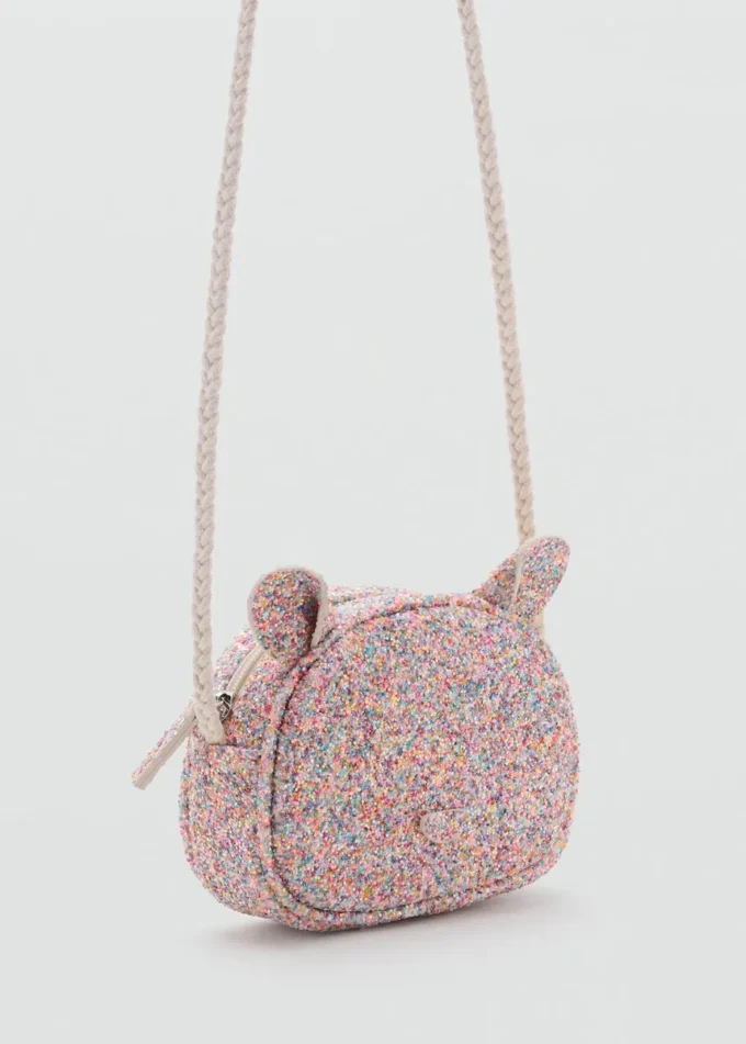 Ohrentasche mit Pailletten Ohrentasche mit Pailletten