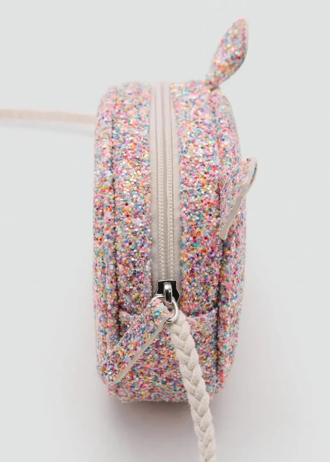 Ohrentasche mit Pailletten Ohrentasche mit Pailletten