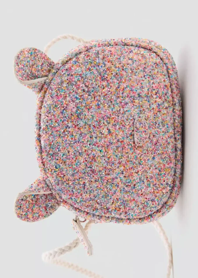 Ohrentasche mit Pailletten Ohrentasche mit Pailletten