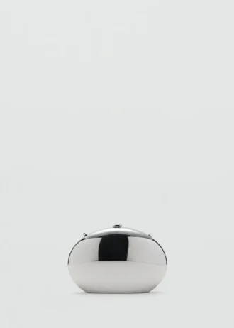 Ovale Clutch-Tasche
