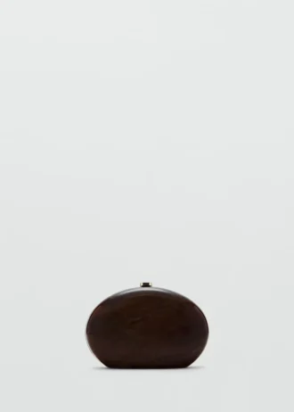 Ovale Clutch-Tasche