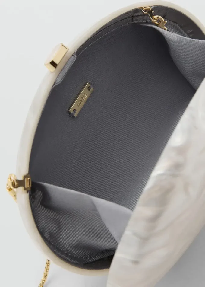 Ovale Clutch-Tasche Ovale Clutch-Tasche
