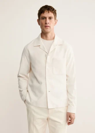 Overshirt aus 100 % Baumwolle mit Taschen