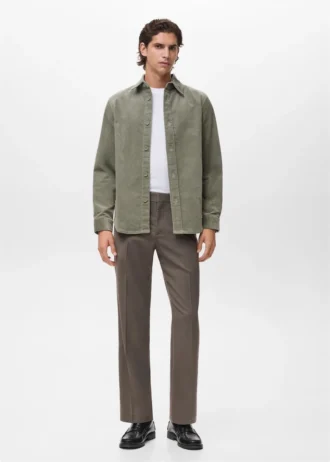 Overshirt aus Baumwollcord Overshirt aus Baumwollcord