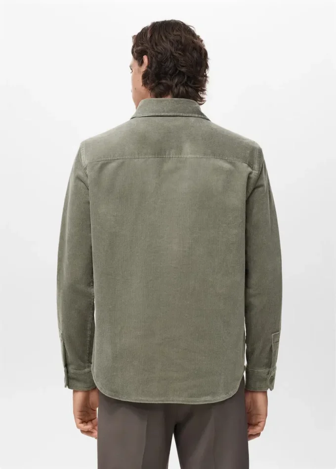Overshirt aus Baumwollcord Overshirt aus Baumwollcord