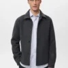 Overshirt aus Flanell mit regulärer Passform Overshirt aus Flanell mit regulärer Passform