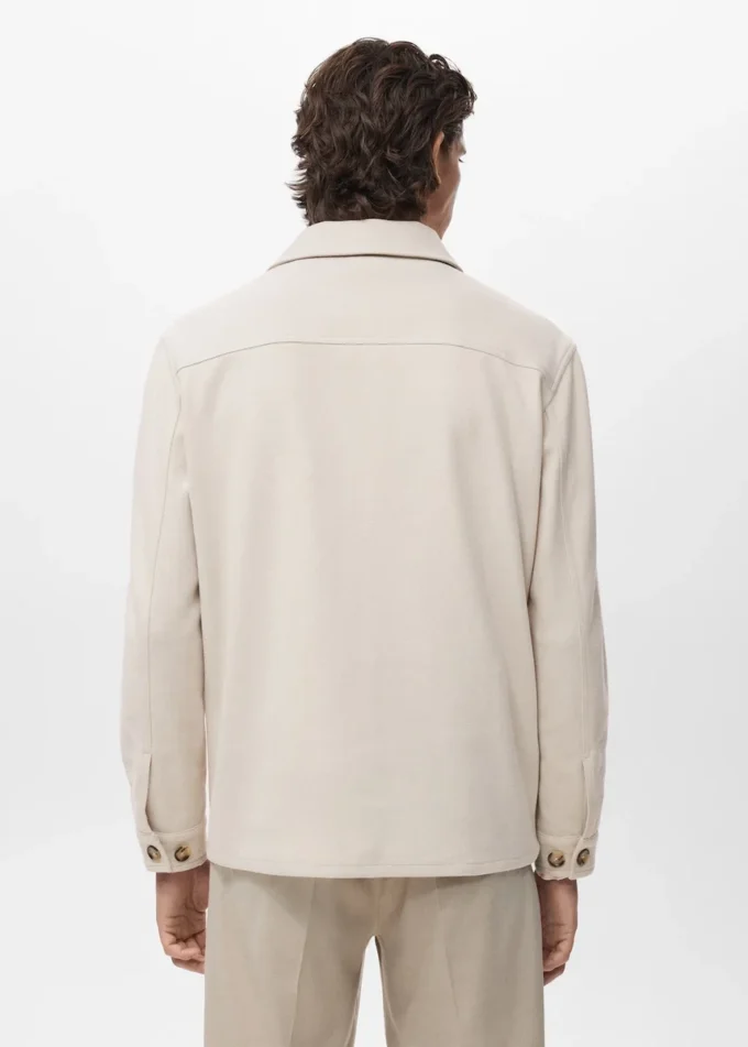 Overshirt aus Flanell mit regulärer Passform Overshirt aus Flanell mit regulärer Passform