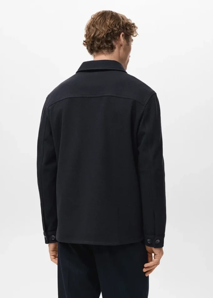 Overshirt aus Flanell mit regulärer Passform Overshirt aus Flanell mit regulärer Passform