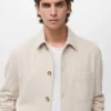 Overshirt aus Flanell mit regulärer Passform Overshirt aus Flanell mit regulärer Passform