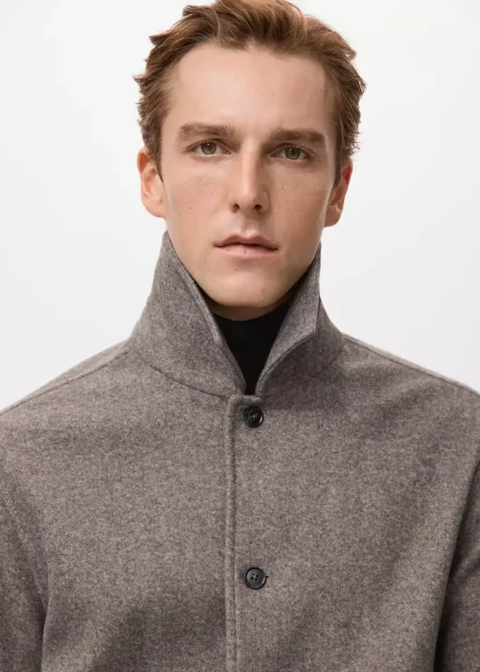 Overshirt aus Flanell mit regulärer Passform Overshirt aus Flanell mit regulärer Passform