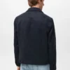 Overshirt aus Kunstwildleder Overshirt aus Kunstwildleder