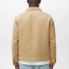 Overshirt aus Kunstwildleder Overshirt aus Kunstwildleder