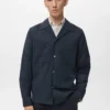Overshirt mit Tasche und regulärer Passform