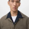 Overshirt mit Tasche und regulärer Passform