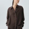 Oversize-Hemd aus 100 % Seide Oversize-Hemd aus 100 % Seide