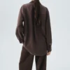 Oversize-Hemd aus 100 % Seide Oversize-Hemd aus 100 % Seide