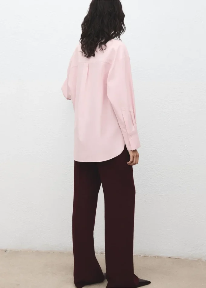 Oversize-Hemd mit Tasche Oversize-Hemd mit Tasche