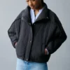 Oversized-Anorak mit Steppung