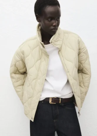 Oversized-Anorak mit Steppung