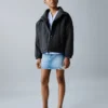 Oversized-Anorak mit Steppung