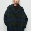 Oversized-Karomantel Oversized-Karomantel