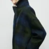 Oversized-Karomantel Oversized-Karomantel