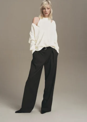 Oversized-Kombi-Pullover