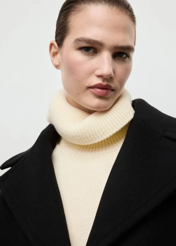 Oversized-Kurzmantel aus Wolle Oversized-Kurzmantel aus Wolle