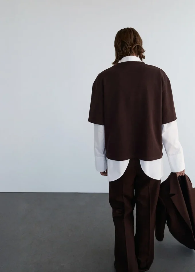 Oversized-T-Shirt aus Baumwolle