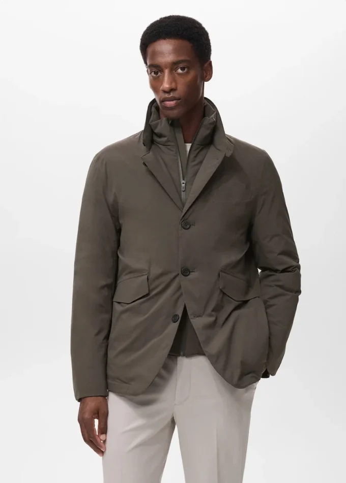 Packbare, wasserabweisende, wattierte Thermolite®-Jacke Packbare, wasserabweisende, wattierte Thermolite®-Jacke