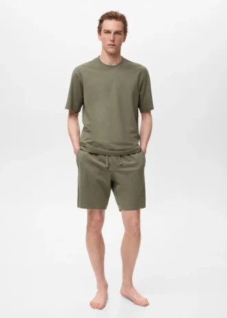 Packung mit Baumwoll-Pyjama-Shorts