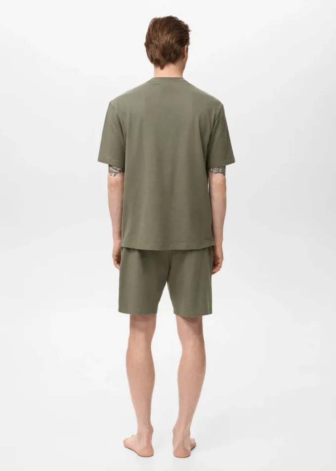 Packung mit Baumwoll-Pyjama-Shorts Packung mit Baumwoll-Pyjama-Shorts
