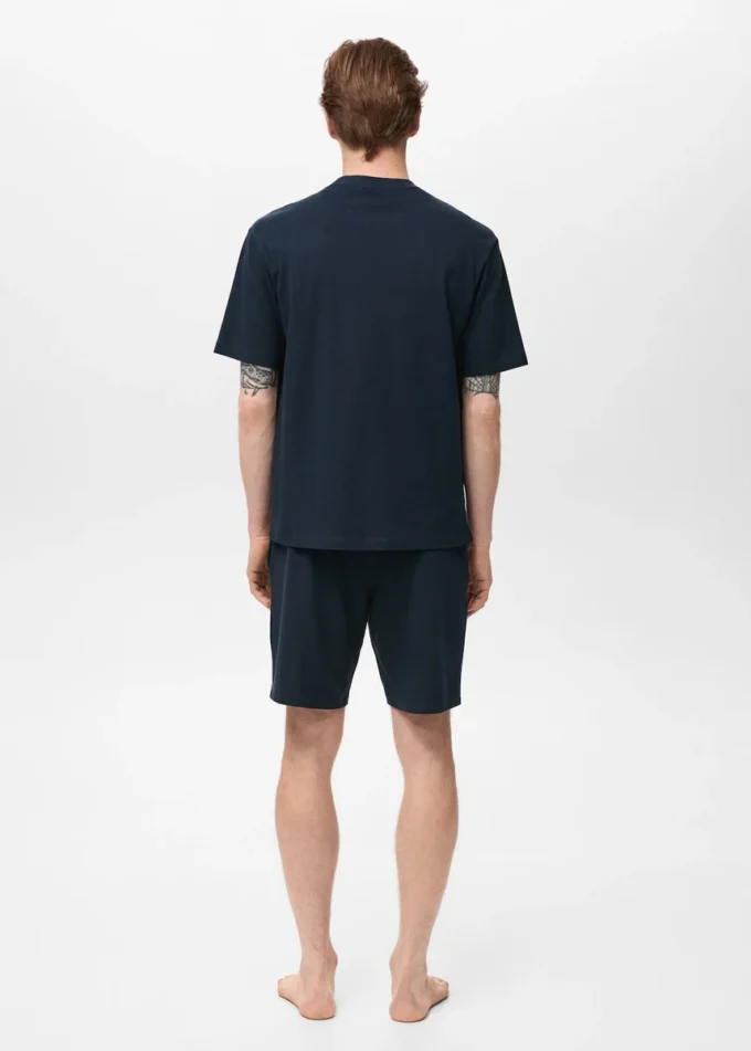 Packung mit Baumwoll-Pyjama-Shorts Packung mit Baumwoll-Pyjama-Shorts