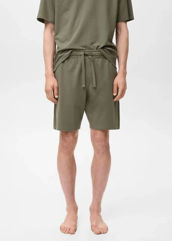 Packung mit Baumwoll-Pyjama-Shorts Packung mit Baumwoll-Pyjama-Shorts