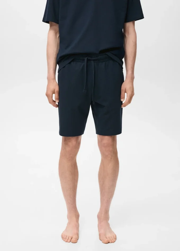 Packung mit Baumwoll-Pyjama-Shorts Packung mit Baumwoll-Pyjama-Shorts