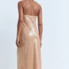 Paillettenbesetztes Neckholder-Kleid Paillettenbesetztes Neckholder-Kleid