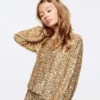 Paillettenbluse Paillettenbluse