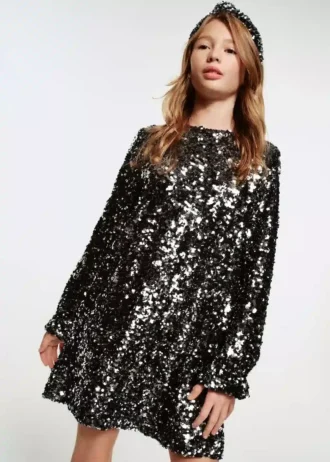 Paillettenkleid