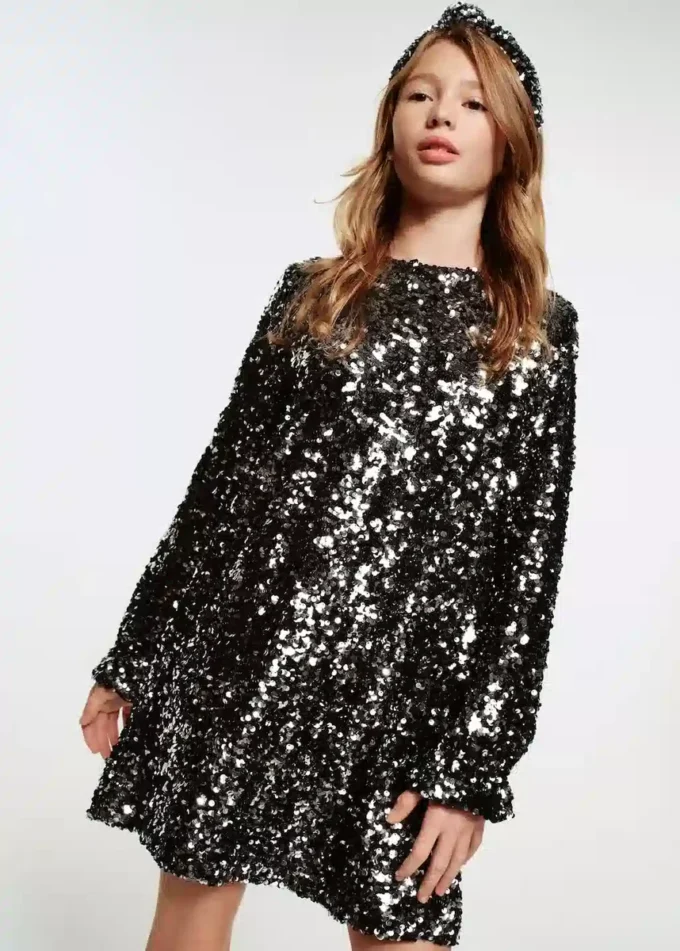 Paillettenkleid