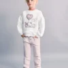 Paperbag-Jeans mit Knöpfen Paperbag-Jeans mit Knöpfen