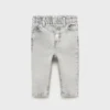 Paperbag-Jeans mit Knöpfen Paperbag-Jeans mit Knöpfen