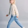 Paperbag-Jeans mit Knöpfen Paperbag-Jeans mit Knöpfen