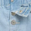 Paperbag-Jeans mit Knöpfen Paperbag-Jeans mit Knöpfen