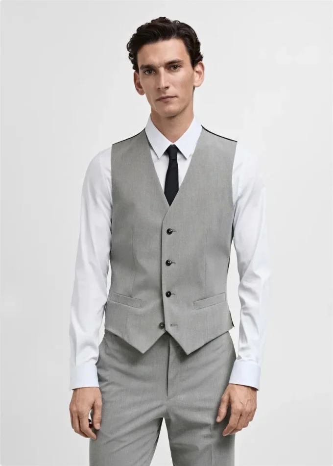 Paris Super Slim Fit Anzugweste Paris Super Slim Fit Anzugweste