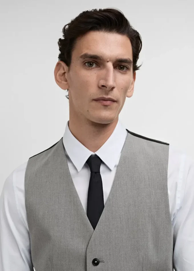 Paris Super Slim Fit Anzugweste Paris Super Slim Fit Anzugweste