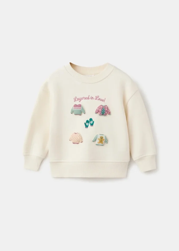 Patch-Sweatshirt Patch-Sweatshirt