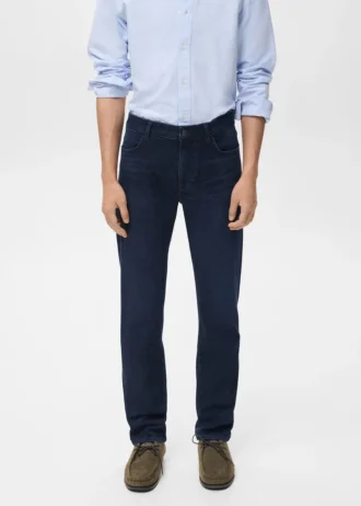 Patrick Slim-Fit-Jeans in dunkler Waschung