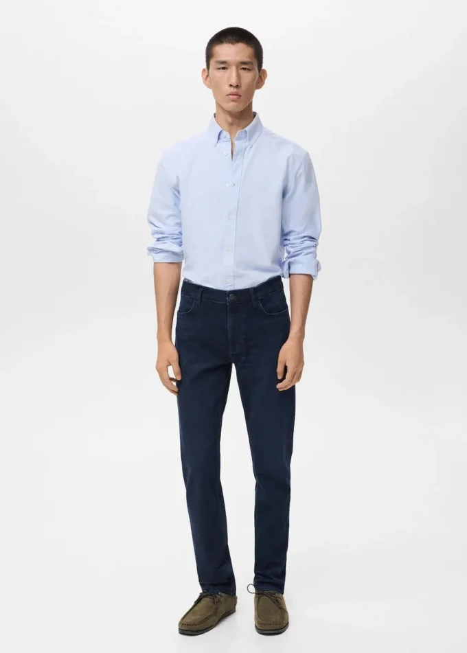 Patrick Slim-Fit-Jeans in dunkler Waschung Patrick Slim-Fit-Jeans in dunkler Waschung