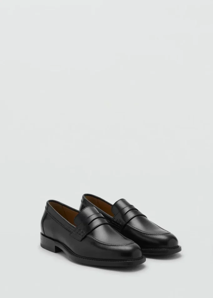 Penny Loafers aus Leder Penny Loafers aus Leder